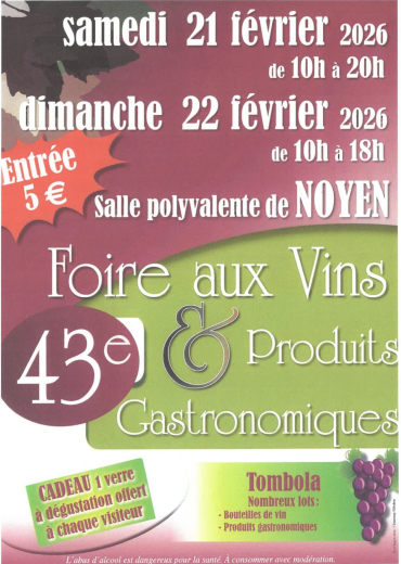 Salon des Vins d&rsquo;Avoise (72)